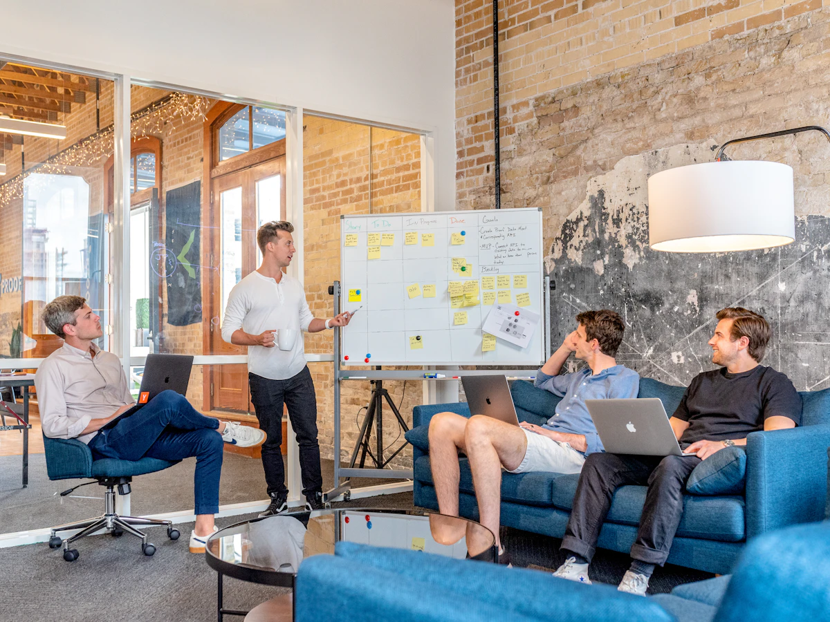 Strategy presentation to a client team